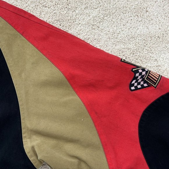VTG Logo Athletic NASCAR Jacket Mens Size XXL 1998 50th Anniversary Racing - Picture 5 of 16